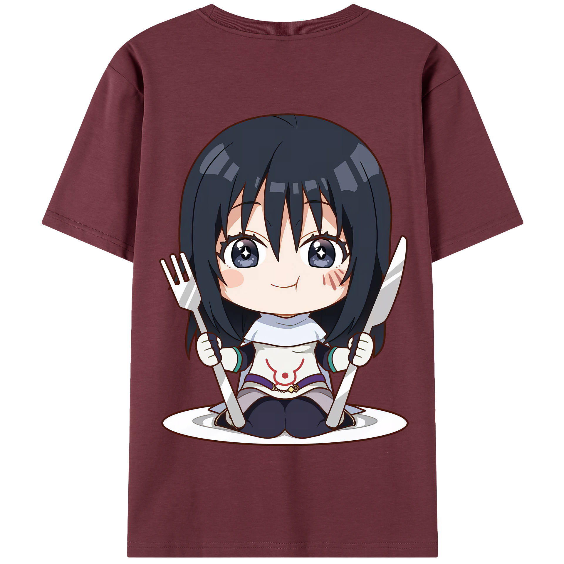 （画像用） 転スラ Regarding Reincarnated to Slime 綿100％半袖Tシャツ（背面プリント）